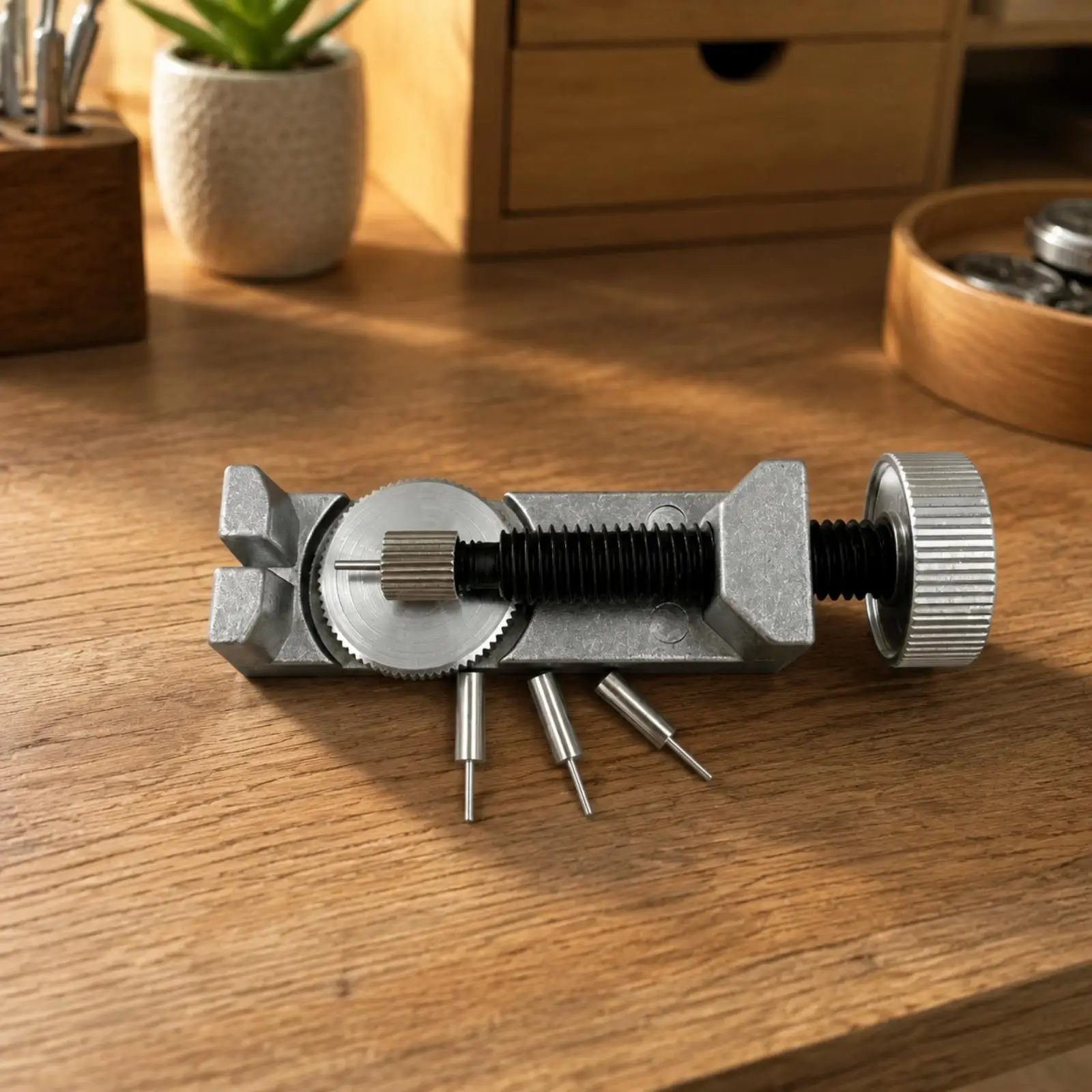 Watch Band Link Removal Tool Steel Pin Pusher Adjuster for Most Watch Bands Home Use