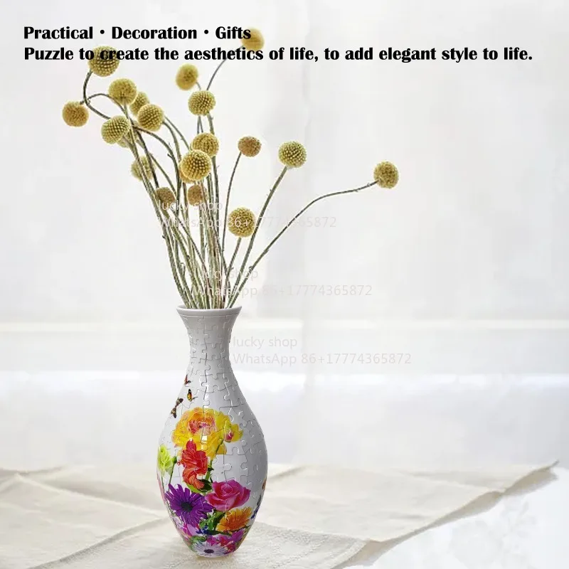 New Butterfly - Oriental Romance for Life: Blue and White Flower Bottle, Let The Flowers Bloom in The Oriental Concept