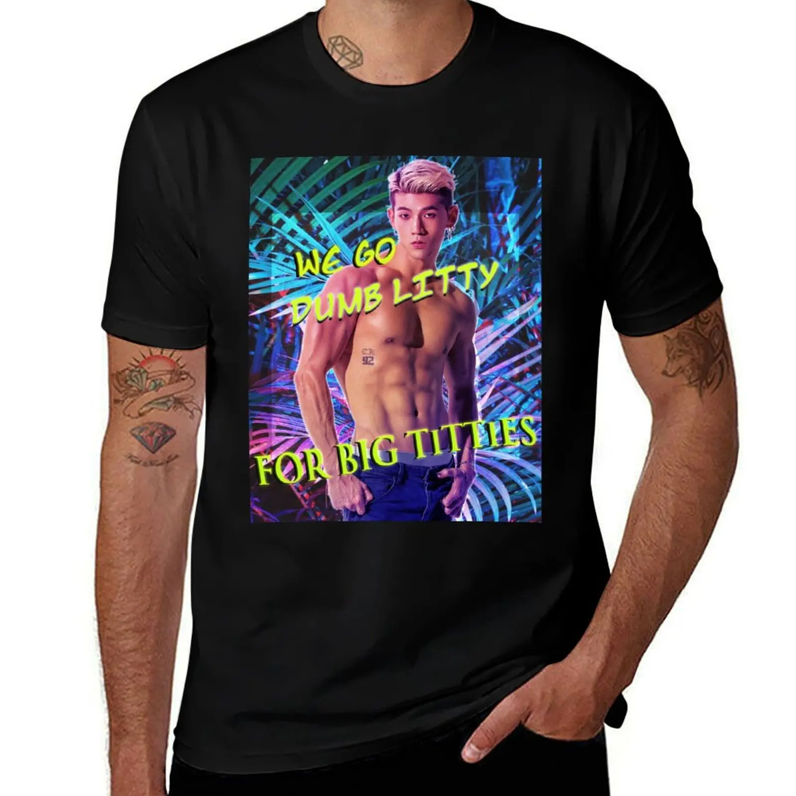 LITTY TITTY T-Shirt Anti-Pilling Casual T-Shirt