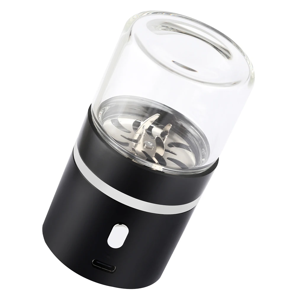 

Portable Electric Herb Grinder USB Rechargeable Anti Touch Tobacco Crusher Grinders for Smoking Pipe Grass Smoke Accessories
