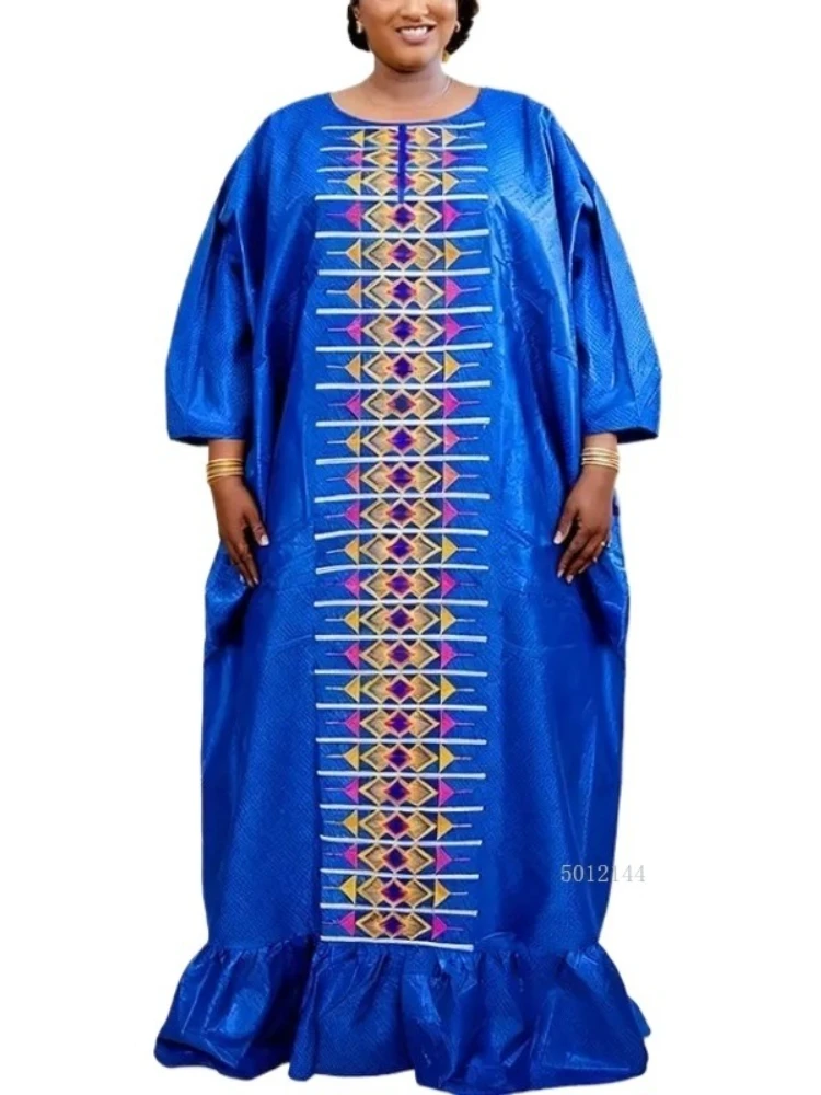 

Африканские платья для женщин, традиционная африканская одежда, Дашики, Анкара, свадебное платье, платье Базен с вышивкой, кафтан, халат бубу