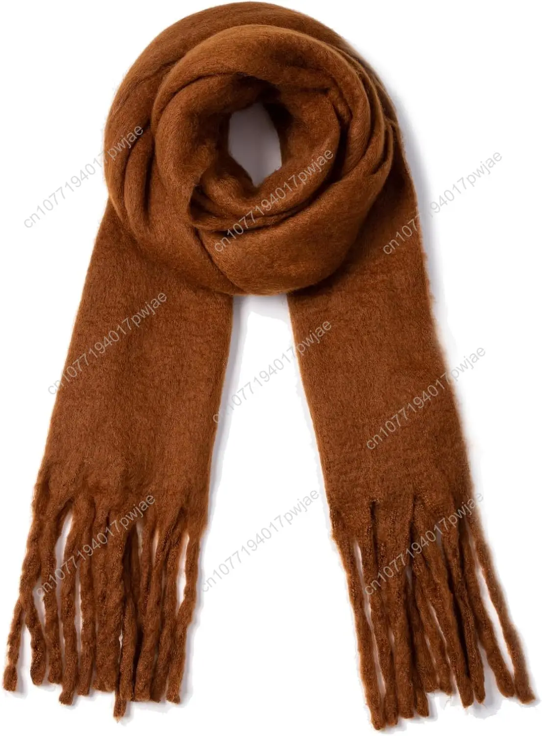 

Winter Women Chunky Scarf Warm Blanket Big Thick Large Oversized Wrap Colorful Long Solid Scarves