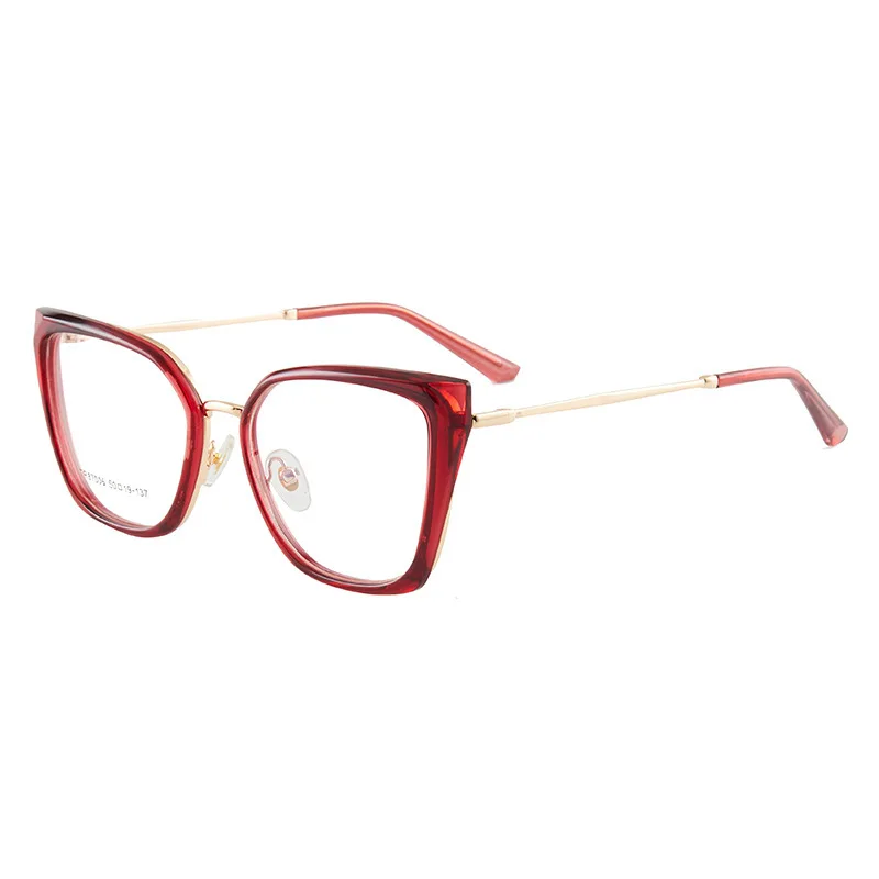 54730 Cat Eye Brille Optische Myopie Rahmen Brillenfassungen Frauen Anti Blaues Licht Brillen Computer Brillen Rezept