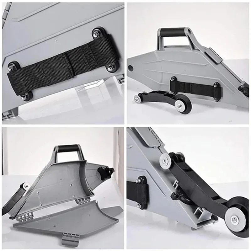 Imagem -03 - Drywall Taping Tool com Quick-change Clamping Joint Inside Corner Wheel Ferramentas Manuais Correias Revestidas Gesso Cartonado Banjo