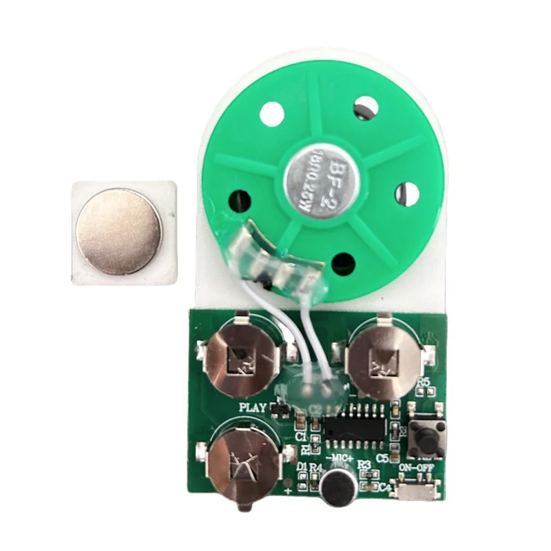 A25P صوت مغناطيسي رقاقة الصوت بطاقة المعايدة وحدة صوت 4 دقائق لتقوم بها بنفسك وحدة بطاقة المعايدة القابلة للتسجيل وحدة تحية الصوت