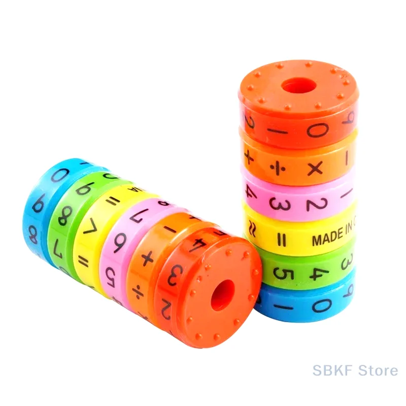 Magnetic Mathematics Digital Learning Educational Toys Magic Intelligence Arithmetic Maths Puzzle Cube For Kids Gift