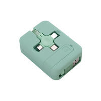 Retractable Quick Charging Cable Quick  Portable 3 in 1 Data Synchronization Charging Cable Roll   for Tablets