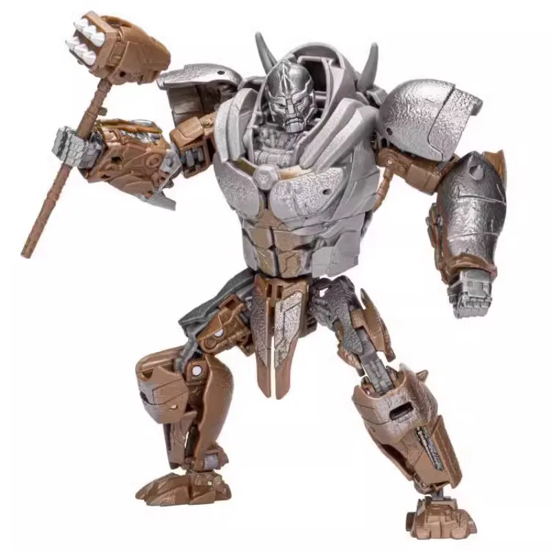 Original Takara Tomy Hasbro Transformers Studio Series 103 Beast Wars RHINOX Robot Classic Movie Series Transformers Toys 18cm