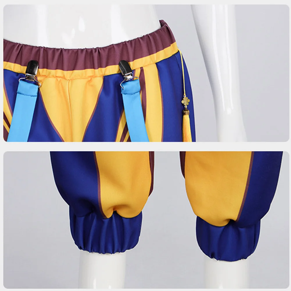 2025 Cartoon Demon Hunter of KPop Cosplay Zoey Top Pants Disguise Roleplay Costume Outfit Halloween Carnival Suits For Women