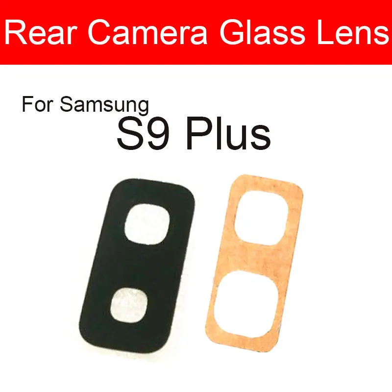 Rear Back Camera Glass Lens For Samsung Galaxy S8 S9 S10 S10e S20 fe Ultra Plus Lite 5G Protector Lens+Sticker Glue Replacement