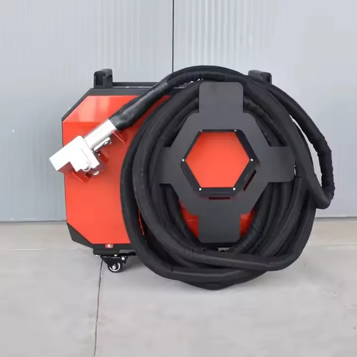 Best Seller High Speed Laser Cleaning Machine 1500W Laser Head Air Cooling Stainless Material Used
