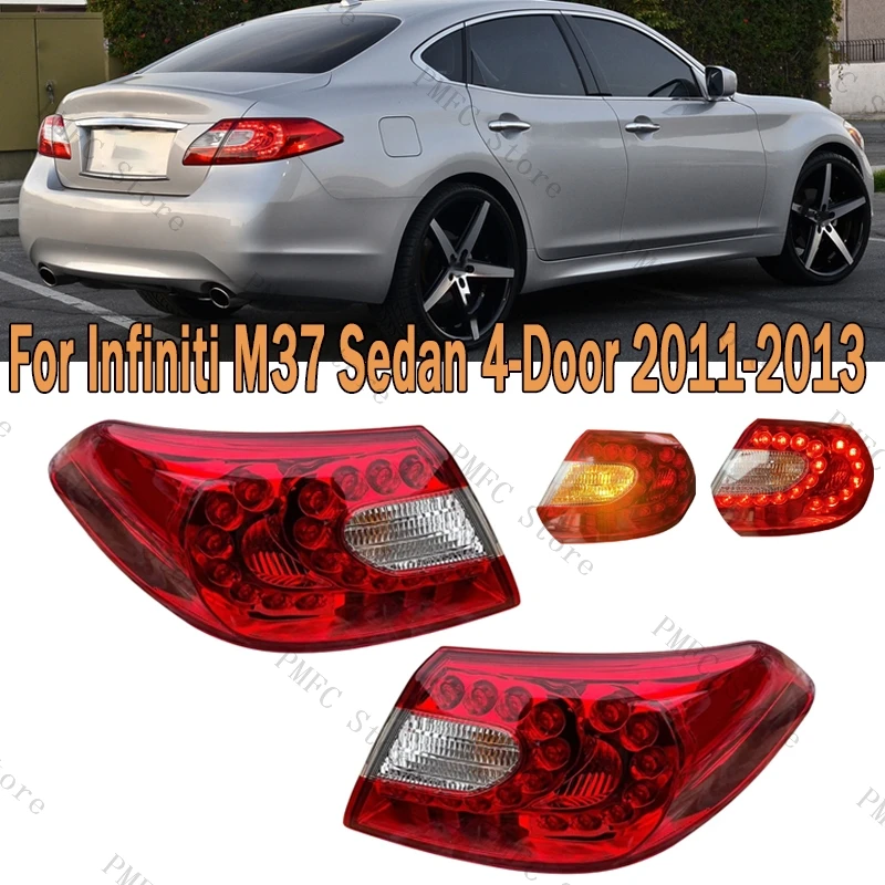 

Tail Light Assembly Rear Turn Signal Light Brake Reversing Lamp For Infiniti M37 Sedan 4-Door 2011-2013 265551MA0A 265501ME0A