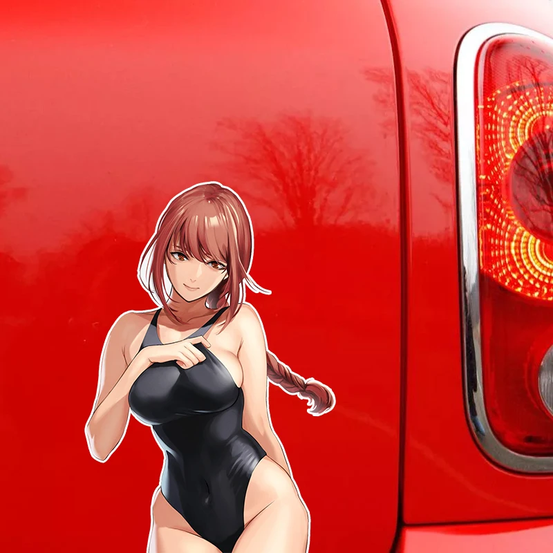 For Chainsaw Man Maxima Car Stickers Creative Fashion Decal  Waterproof Vinyl Decal Car Accessories Decor