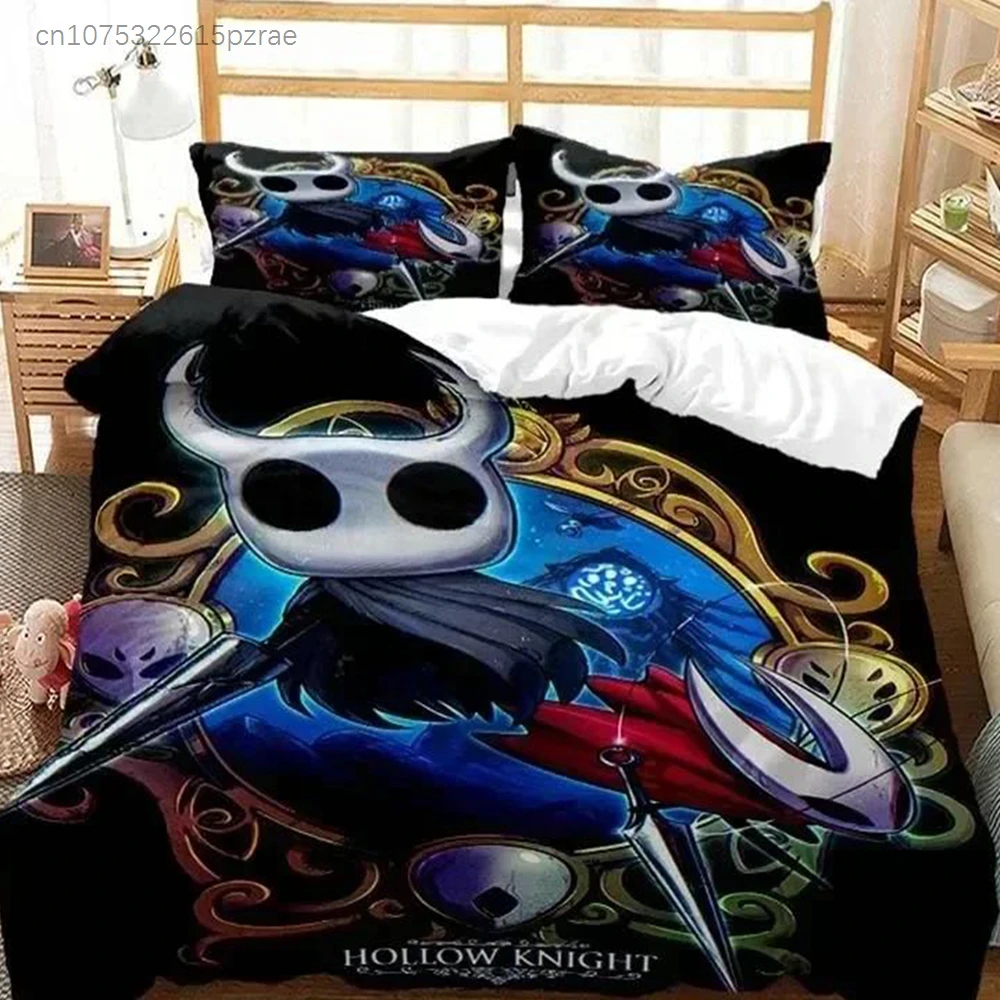 3D Printing Game Hollow Knight Bedding Set Duvet Cover Comforter Bed Single Twin Full Queen Youth Girl Boys Gift Home Textiles