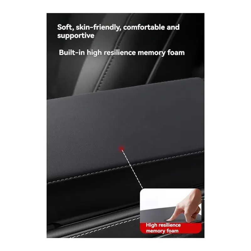 Durable-Protective Cover Rest Lid For Tesla Model 3 Highland 2017-2023 2024 Model Y 2025 Juniper Armrest Box Accessories