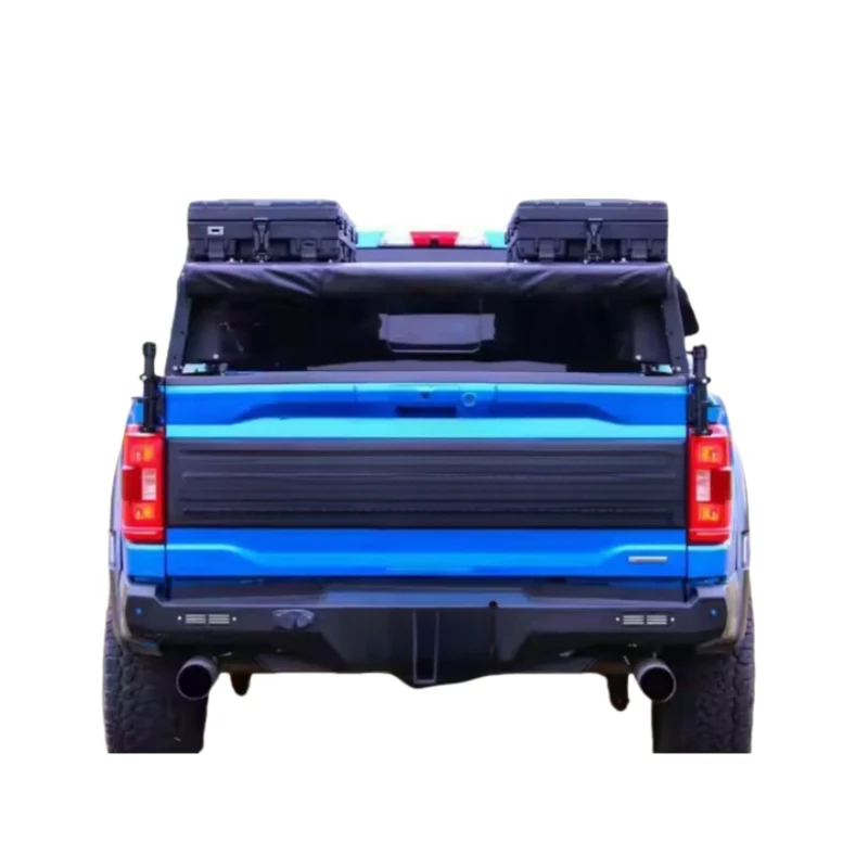 High Quality Steel Desert Pipe Rear Bumper Cut Outs Easy Installation F150 Raptor 2021+