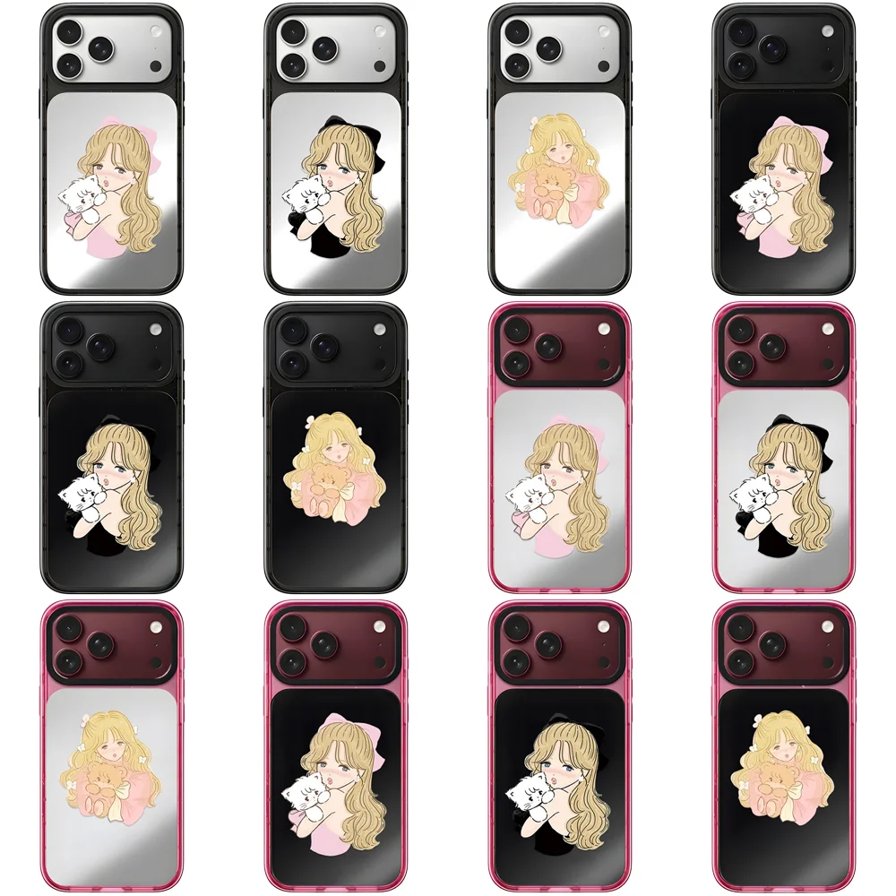 6092740 Impact Case - Mirror / Glaze Magnetic Cover for IPhone 17 18 Pro Max Case for IPhone 17Pro