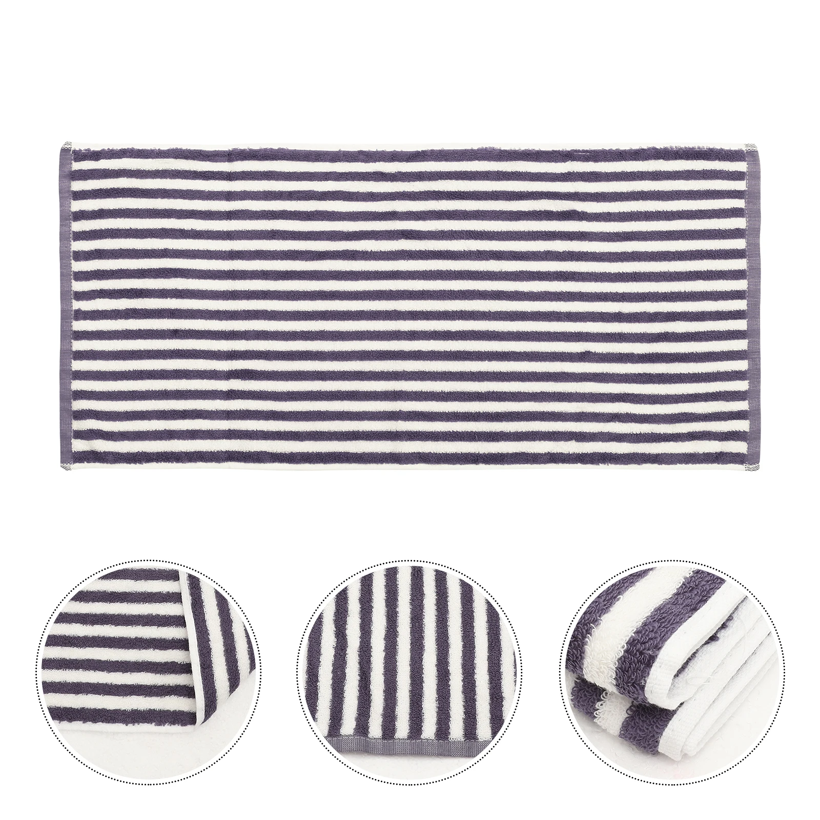 

Stripe Dish Towel Cotton Large Kitchen Cleaning Rag Absorbent Soft Comfortable Multipurpose