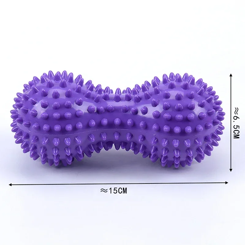 Foot Massage Roller Peanut Spiky Ball Myofascial Balls Massager For Plantar Fasciitis Mobility Neck Back Foot Massage