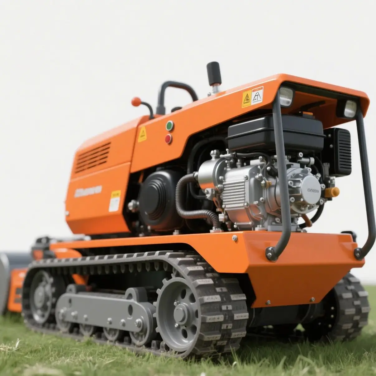 

Customized efficient agricultural lawn mower with a walking speed of 4km/h and remote control for sale