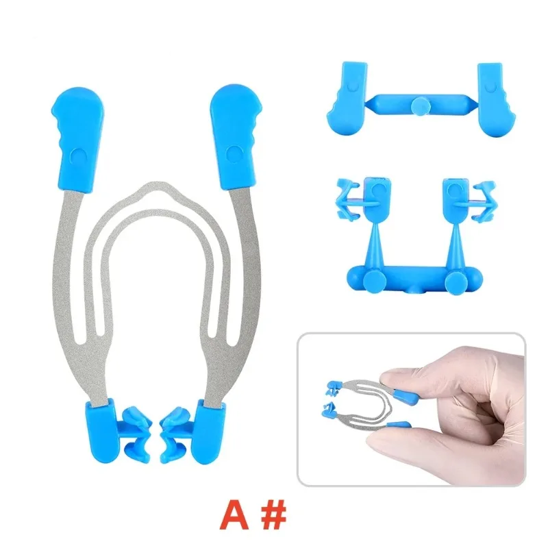 Dental Matrix Sectional Contoured Matrices Clamps Model With Replacement Parts Dental Restoration Auxiliary Tools