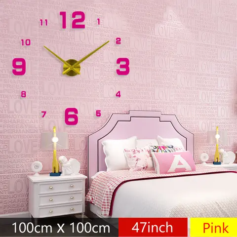 6 best sales Röd väggklocka - №2