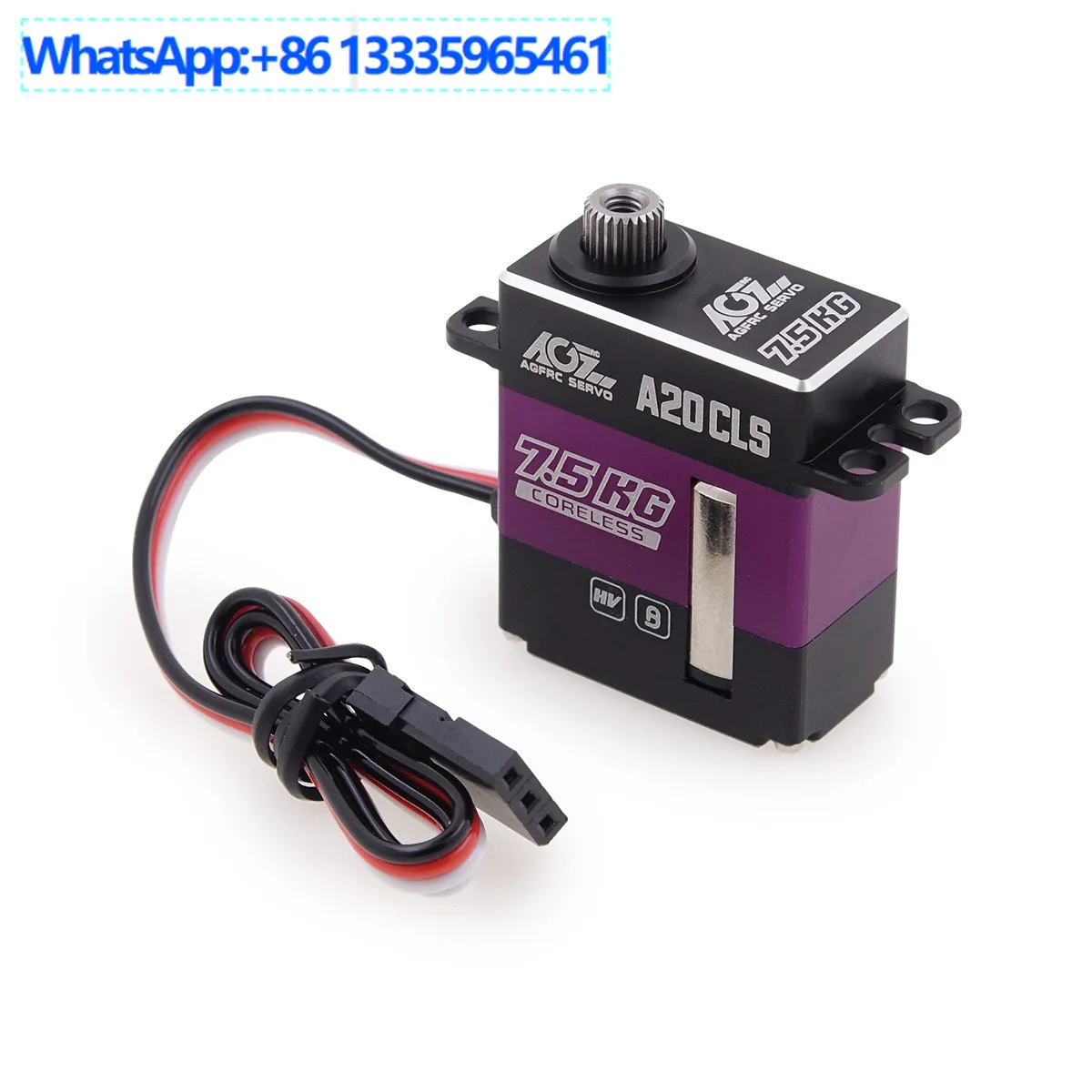 A20CLS High Precision 20g Metal Tooth 5kg Mini Server for Helicopter Robot