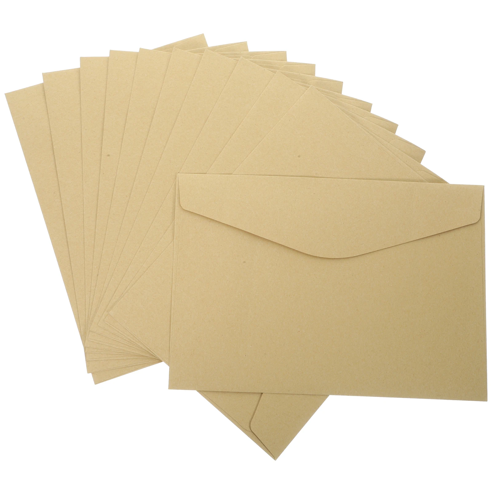 50 pçs envelopes de papel retro clássico convites de casamento cartões em branco conveniente multi-função envelopes