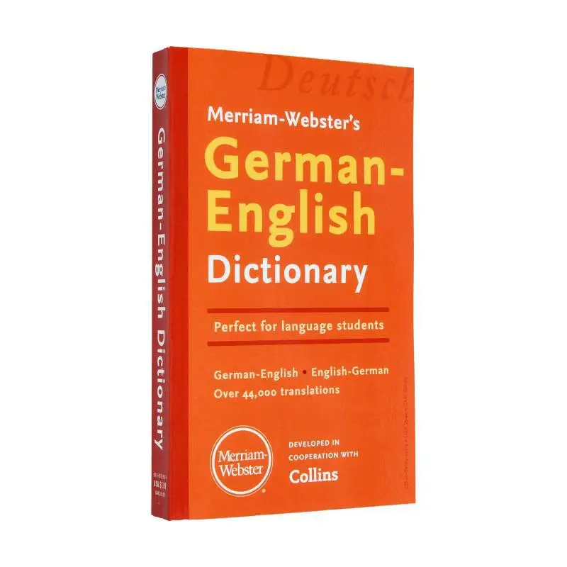 

MerriamWebsters GermanEnglish Dictionary MerriamWebster MerriamWebster 9780877792574 Book