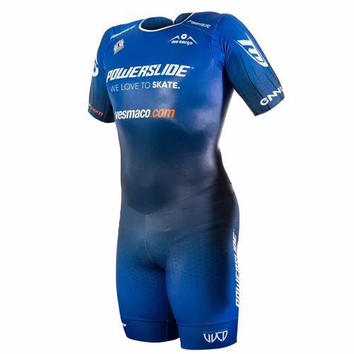 Traje de Skate de Triatlón de equipo Powerslide hecho a medida, Skaters de velocidad, ropa de carreras de ruedas en línea, Mono
