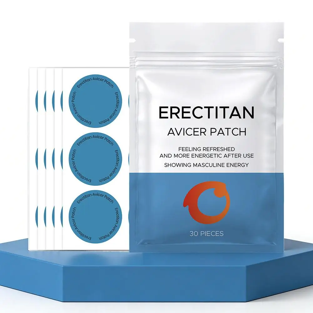 Men's Energy Support Patches 30/90/150/300pcs Erectitan Avicer Patches For Daily Vitality And Refreshing Feel Non-invasive Use
