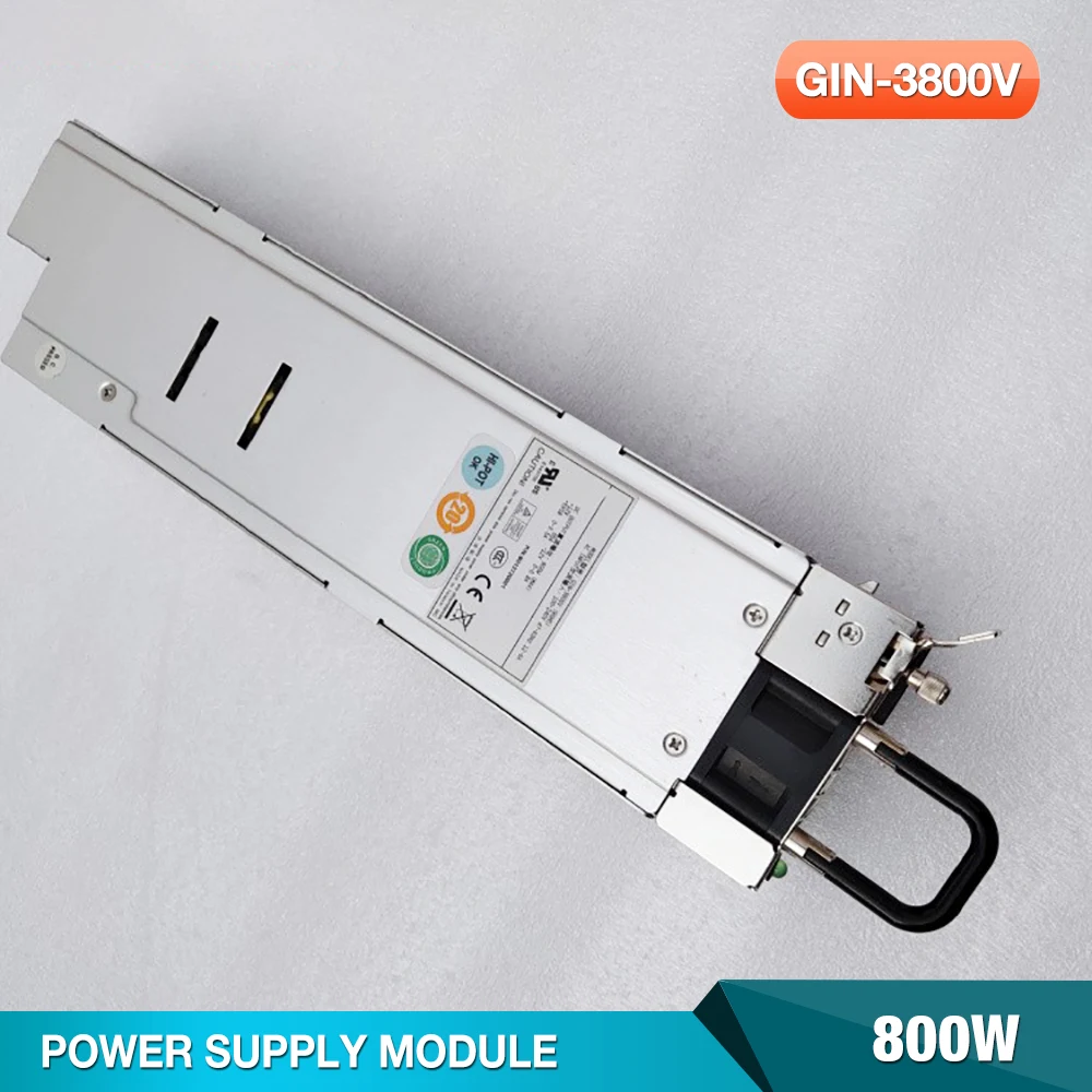 

GIN-3800V For Zippy Server Power Supply B012720001 800W Fully Tested