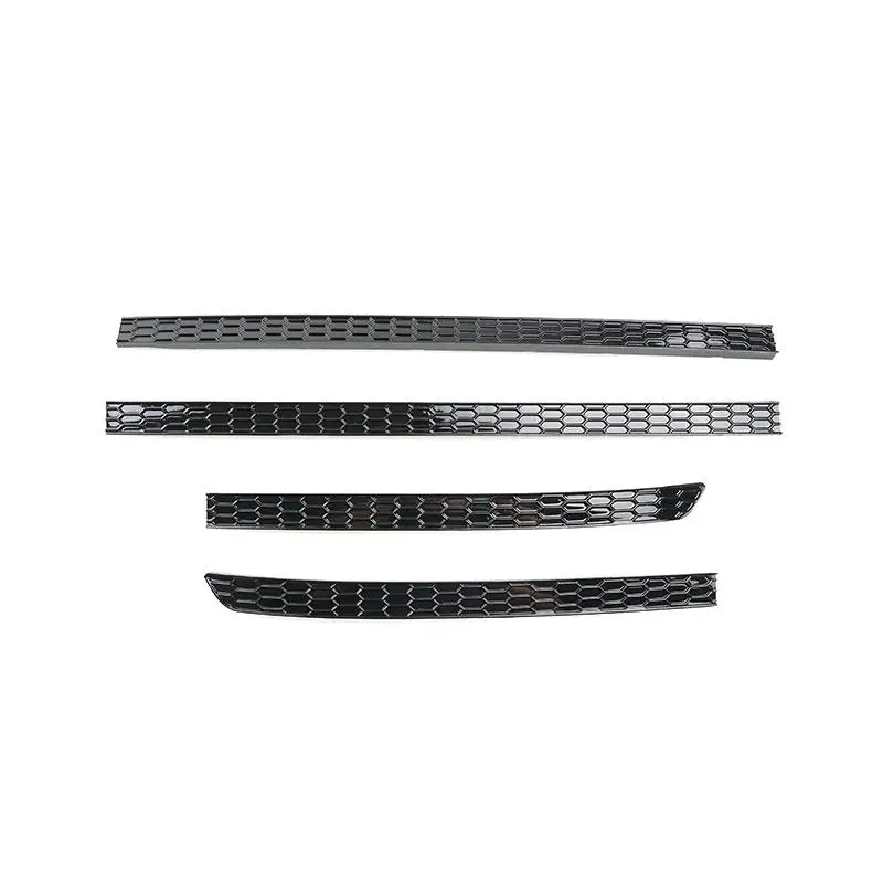 Black Car Accessories For VW Tiguan R-Line 2017 2018 2019 2020 2021 2022 2023 Exterior Rear Bumper Fog Light Lamp Cover Trim