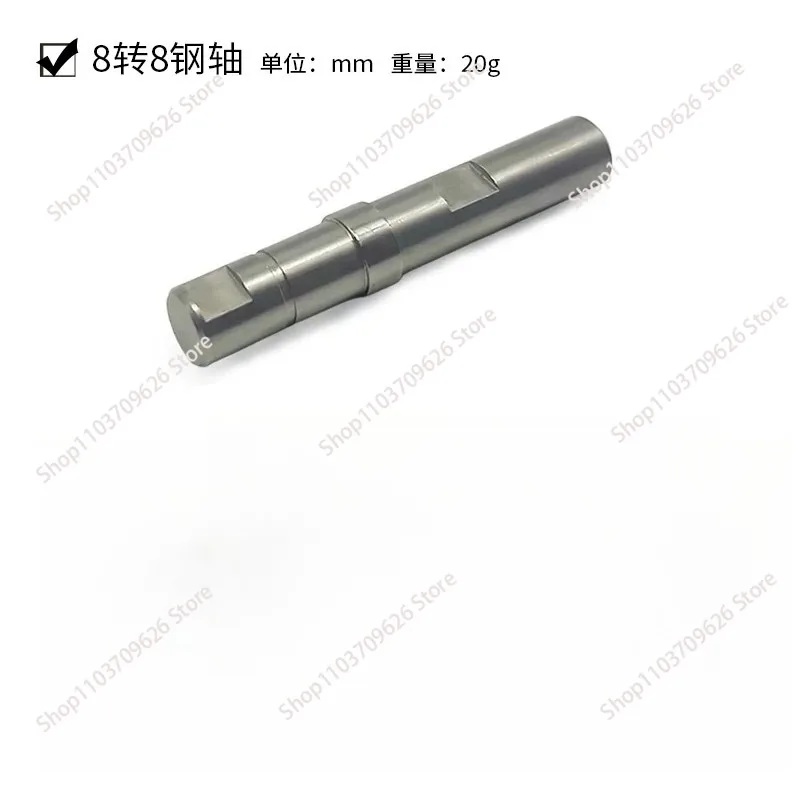 8Mm 10mm 12mm stainless steel shaft high precision CNC precision parts suitable for transmission belt keyway spring groove