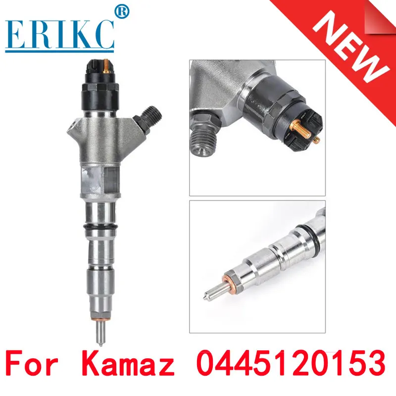 6PCS 0445120153 / 201149061 New Diesel Fuel Injector 0 445 120 153 For Kamaz Fuel Spray Nozzle Parts 0445 120 153