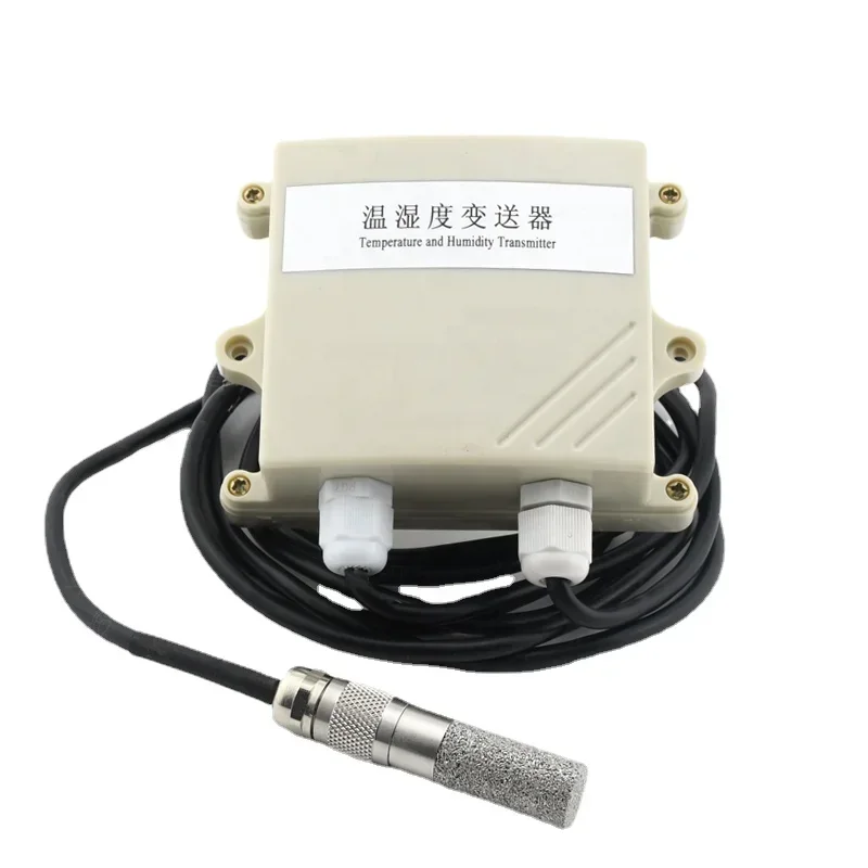 2%RH temperature and humidity transmitter with exchangeable humidity sensor probe for cleanrooms / light industrial applications