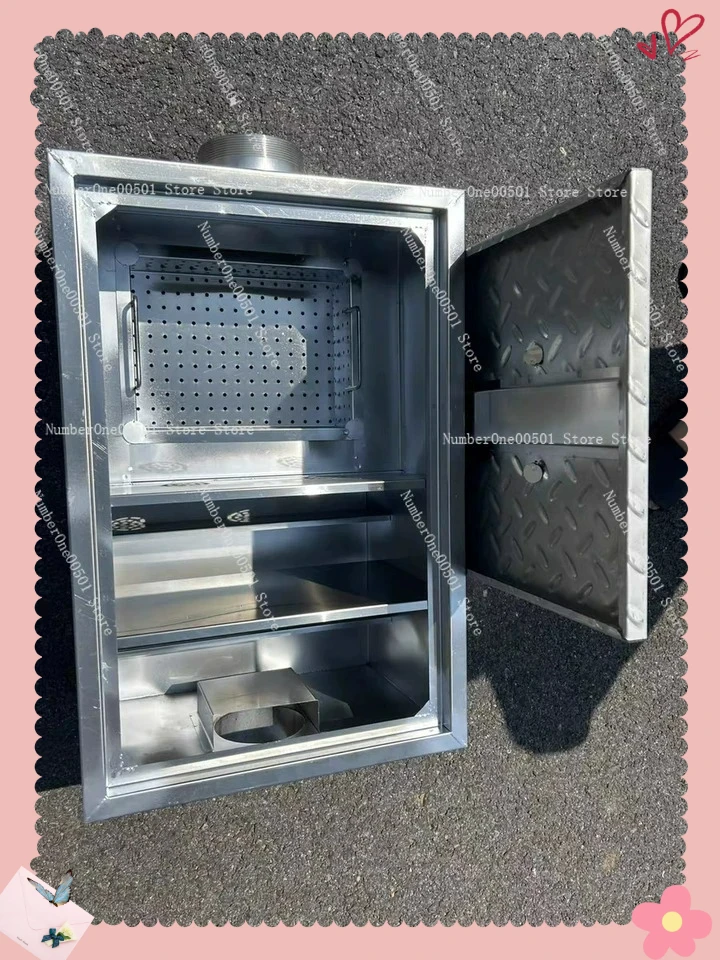 

For Kitchen Wastewater Underground Grease Interceptor Stainless Steel Grease Trap Oil Water Separator 3 Stage Filtration