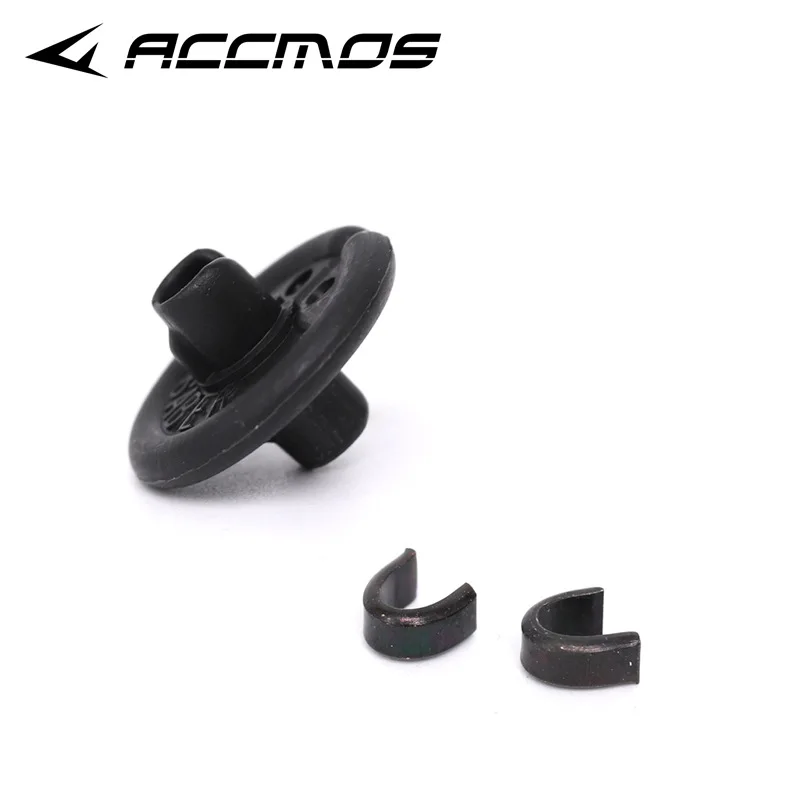 1 set di perline per labbra in gomma con clip perline per labbra con intaglio universale pulsante kisser Tiro con l'arco Accessorio per arco composto ricurvo