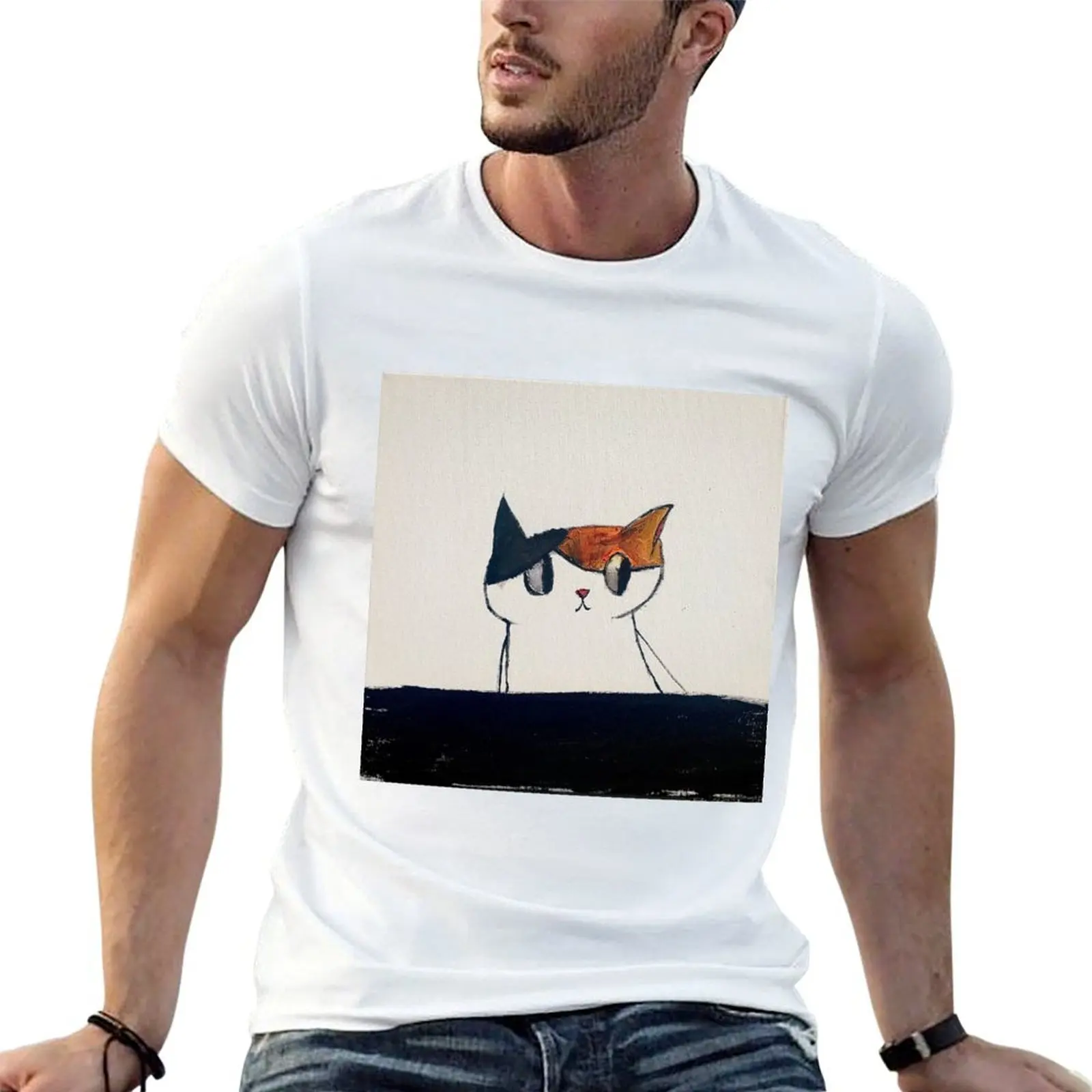 Meow Meow T-Shirt man t shirt summer t shirt for man 100 percent cotton anime t shirts oversize T-shirt