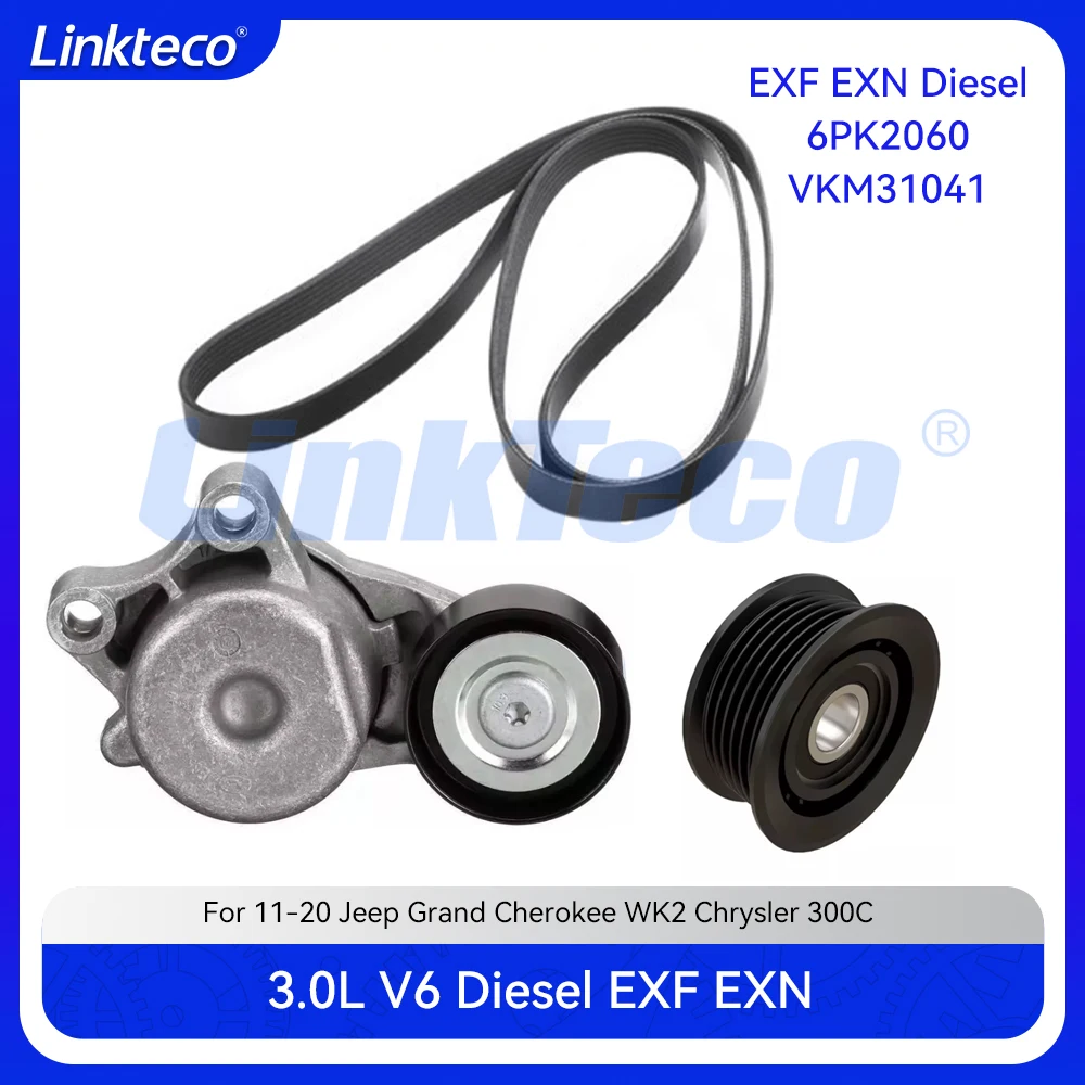 

Engine Part Timing Belt Repair Kit Idler Pulley For 3.0 L T Jeep Grand Cherokee Chrysler 300C EXF EXN Diesel 3.0L V6 11-20
