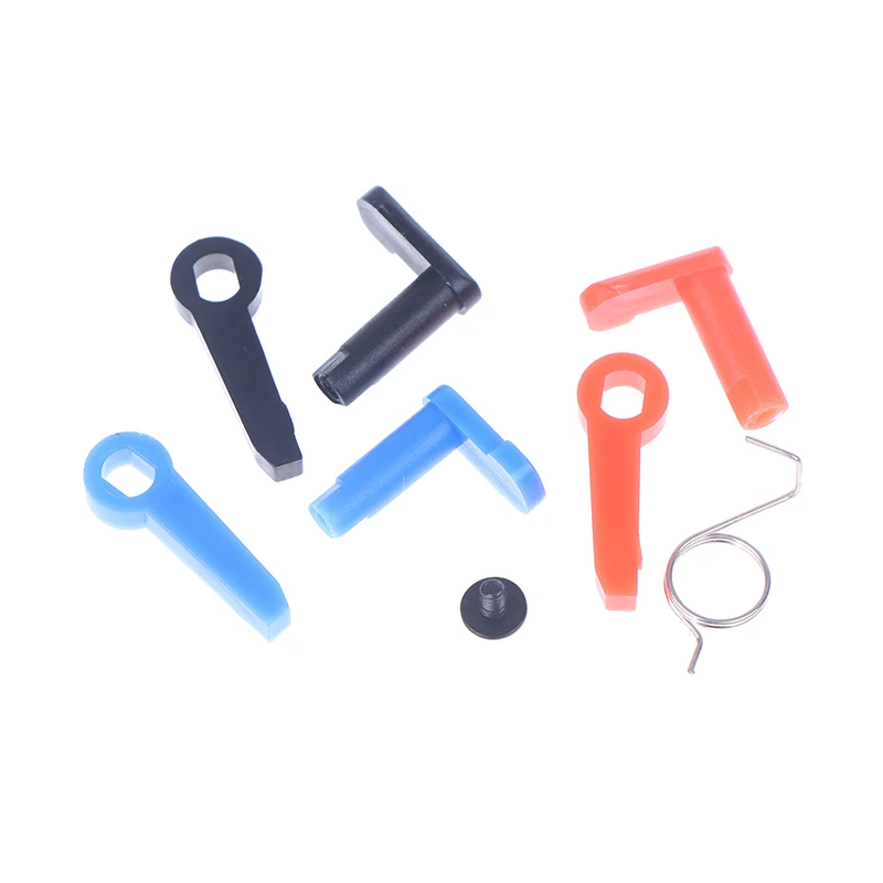 1Pc Safety Lever Latch Nylon Pom Outdoor Sports No.2 Gearbox Toy Accessories Adult Leisure CS Game Decoration