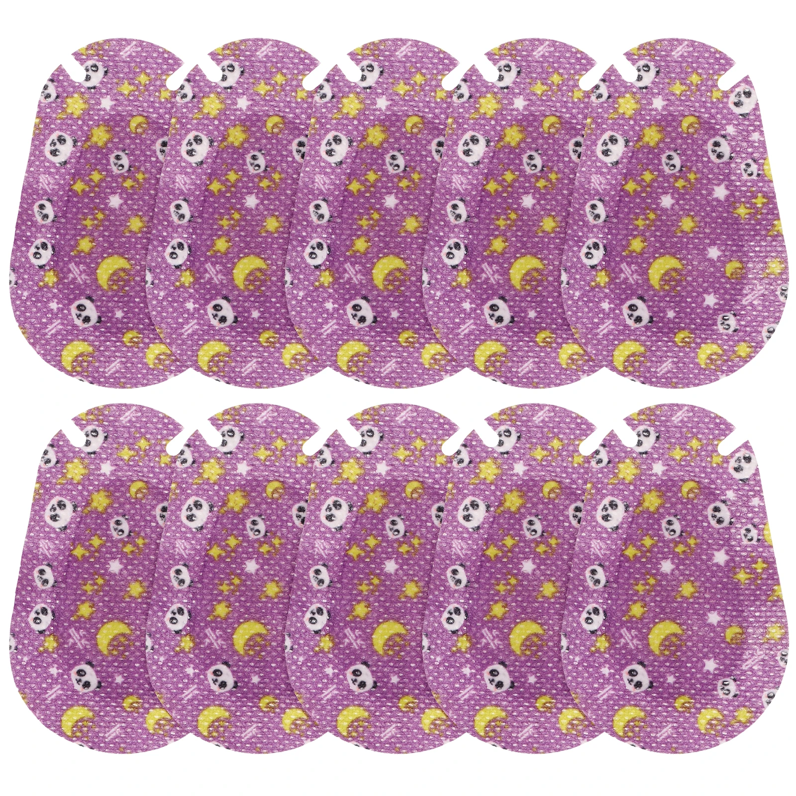 

20pcs Kids Eye Patch Cartoon Blindfold Amblyopia Correction Mask Reusable Toddler Soft Adhesive Lightweight Glasses Invisible