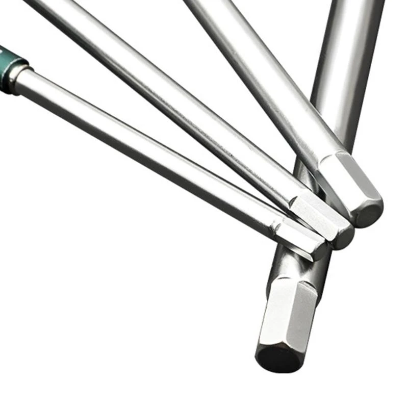 

T Type Universal Socket Wrench Steel Lengthen Allen Key Wrench Non-slip C7AC