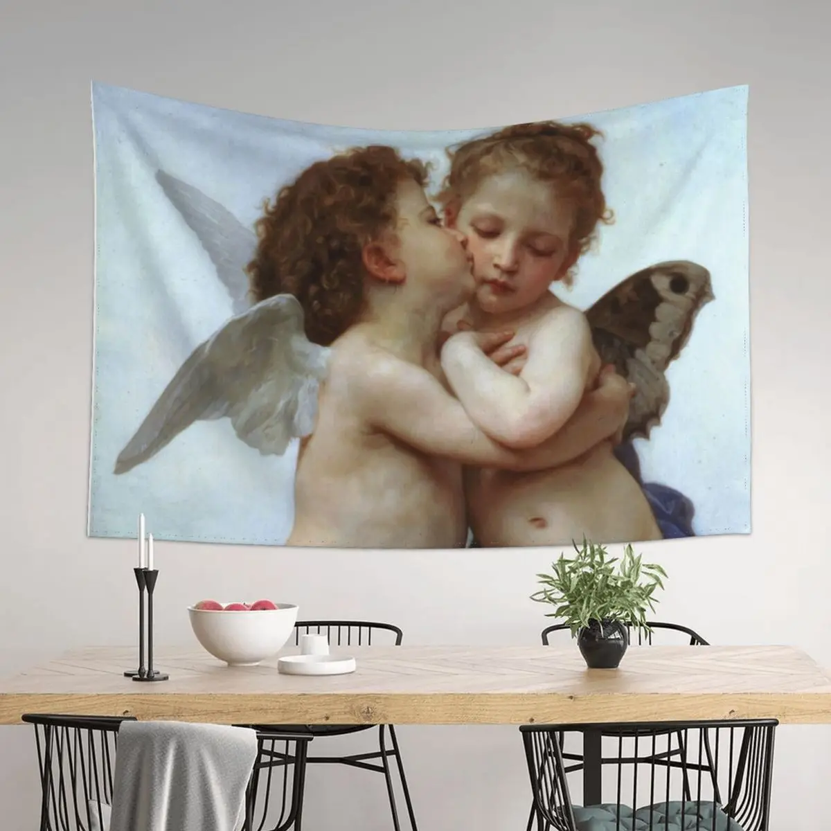 

Cupid and Psyche Children Tapestry Wall Decoration Items Outdoor Decoration Room Decor Cute Decoration Room Tapestry