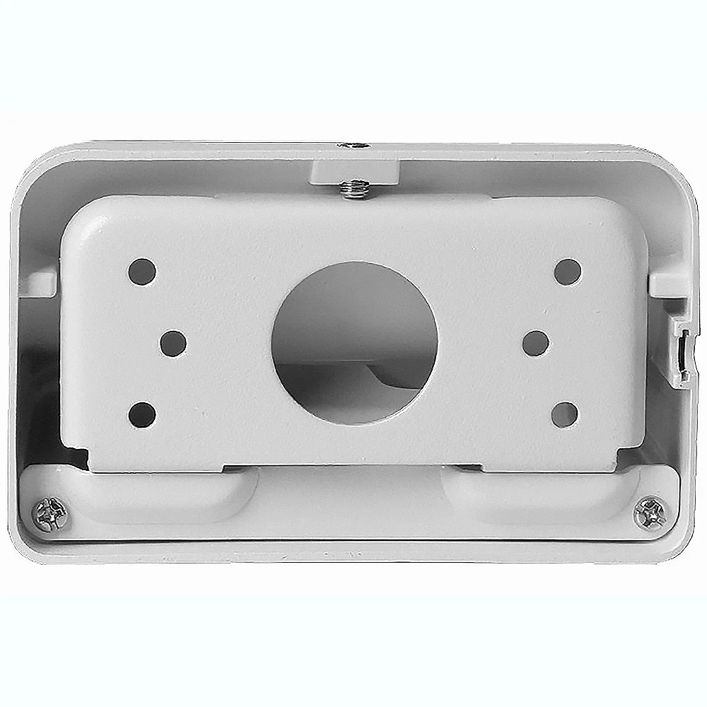 Imagem -05 - Metal Alumínio Junction Box Mount Bracket Universal para Câmera de Segurança Dome Hide Cabo Box Stand Compatível com Câmeras Ptz