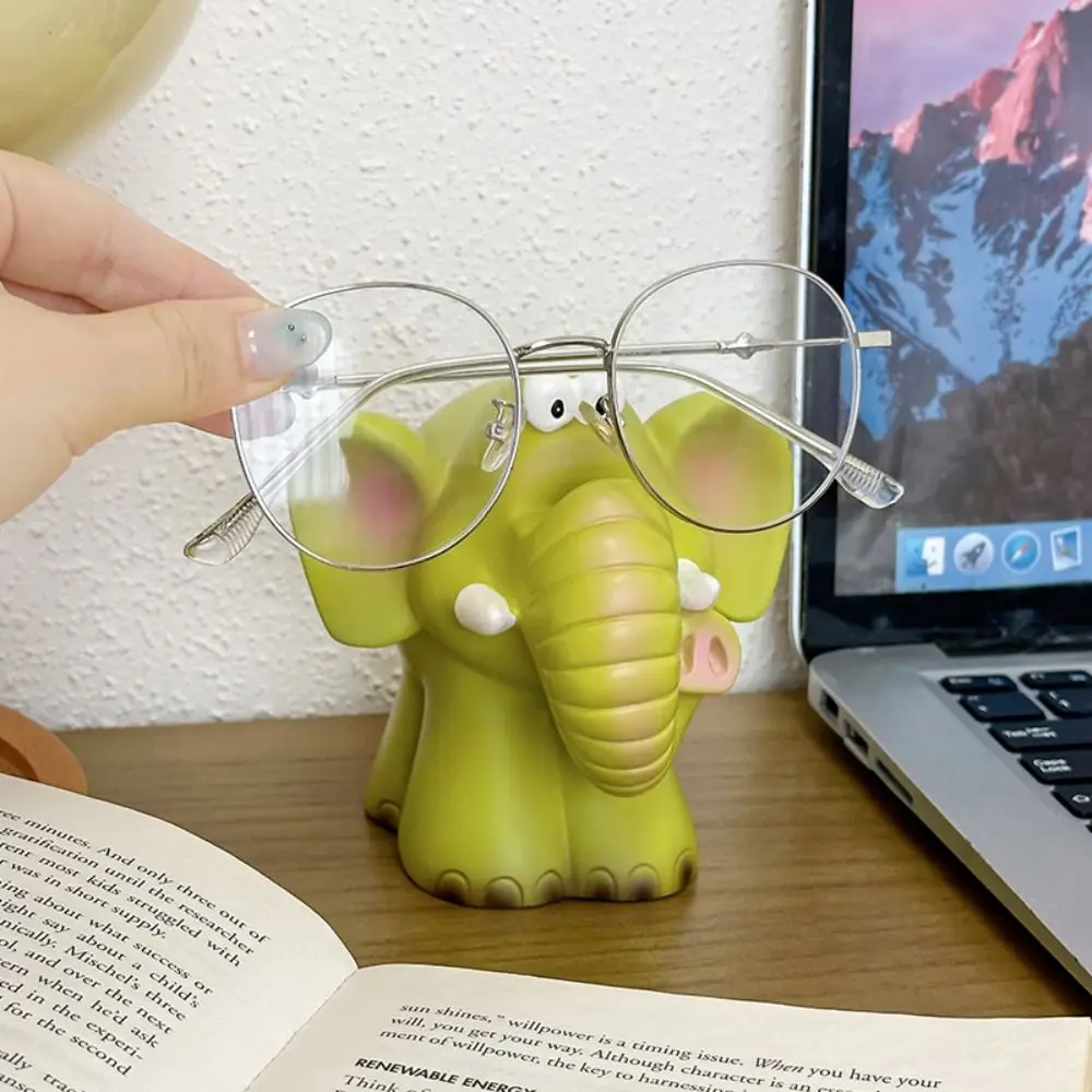 

Kawaii Glasses Holder Rack Elephant Koala Eyewear Display Rack PVC Rubber Sunglasses Storage Rack Eyeglasses Show Stand Office