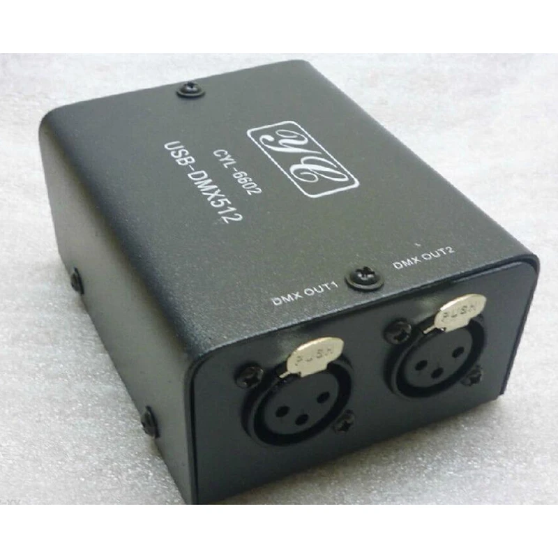 512-Channel USB To DMX DMX512 LED Light DMX-Stage Lighting Module Stage Lighting Controller Mini Decoder