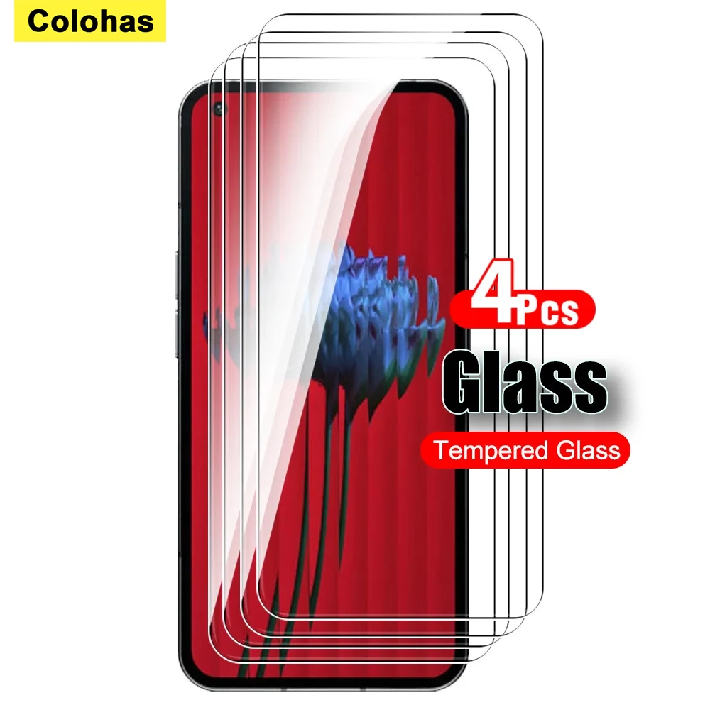 

4pcs Full Cover Tempered Glass Film For Nothing Phone 1 2 5G Tempered Glass Screen Protector for Nothing Phone One Two (1) (2)
