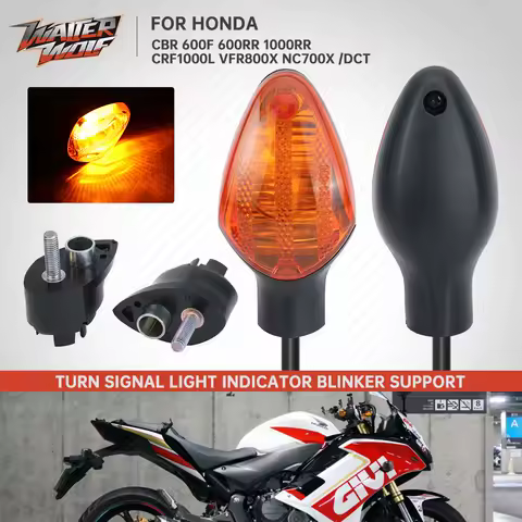 CBR600F CBR600RR Rear Indicator Turn Signal Light For Honda CBR1000RR Africa Twin 1000 VFR800X CB1000R NC700 Blinker Base Holder