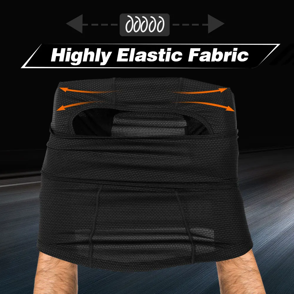 High Quality Cycling Full Face Mask Balaclava Elastic Breathable Quick Dry Neck Gaiter Face Cover For Bicycle Sport Men Women